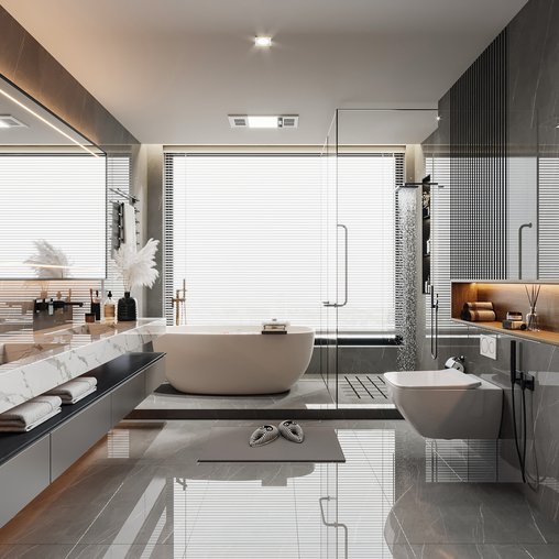 Modern bathroom