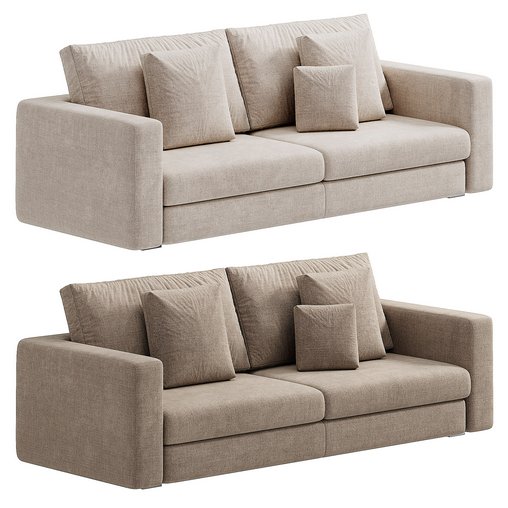 MAGNUM SOFA 3d model Download  Buy 3dbrute