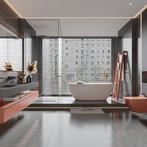 Modern bathroom