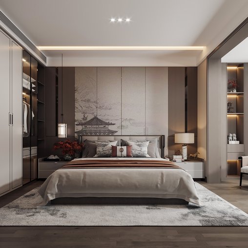 Modern bedroom