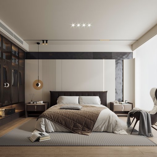 Modern bedroom