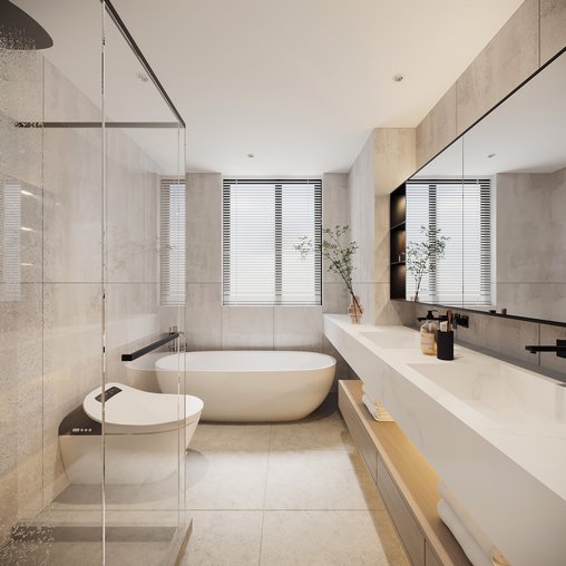 Modern bathroom