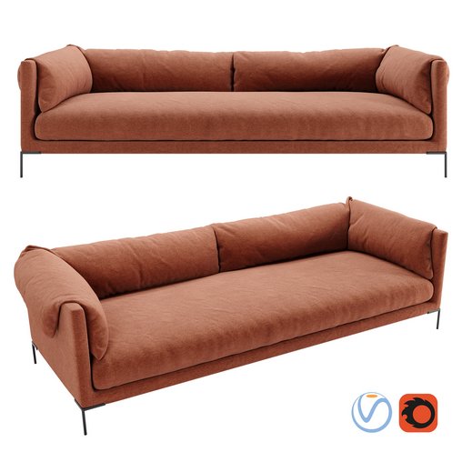 Sofa DROP - Ditre Italia 3d model Download Buy 3dbrute