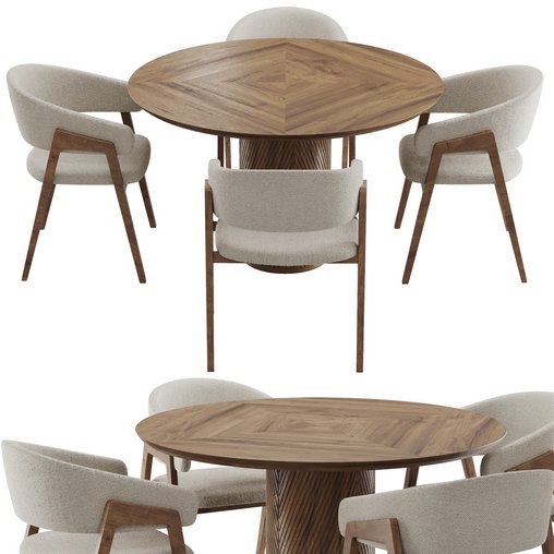 Dinning chair and table set5