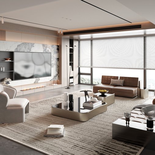 Modern living room