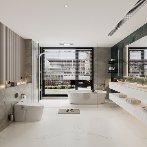 Modern bathroom