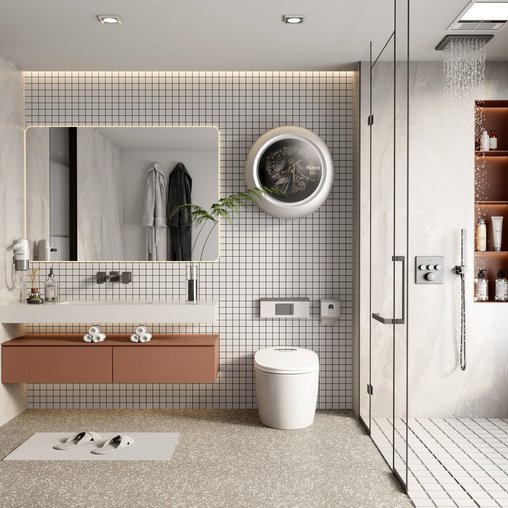 Modern bathroom