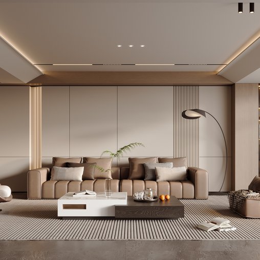 modern stylish living room