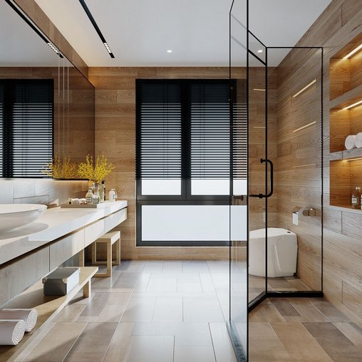 Modern bathroom