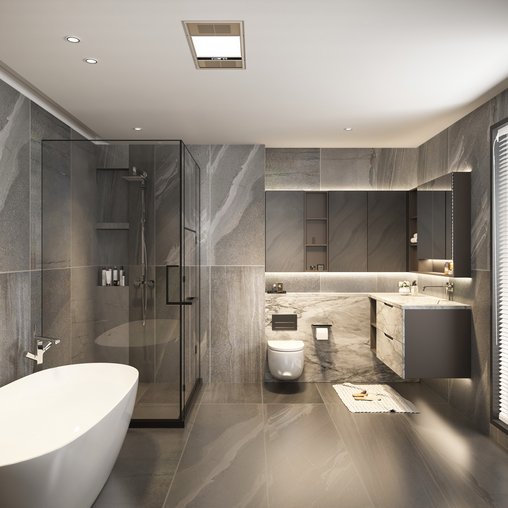 Modern bathroom