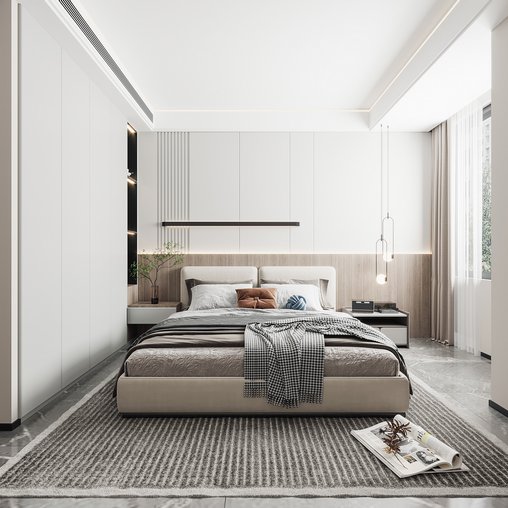 Modern bedroom