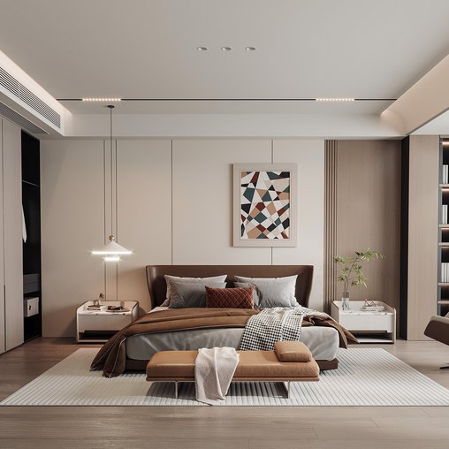 Modern bedroom