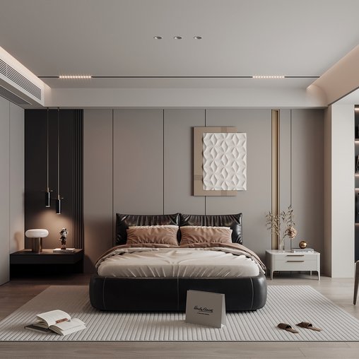 Modern bedroom