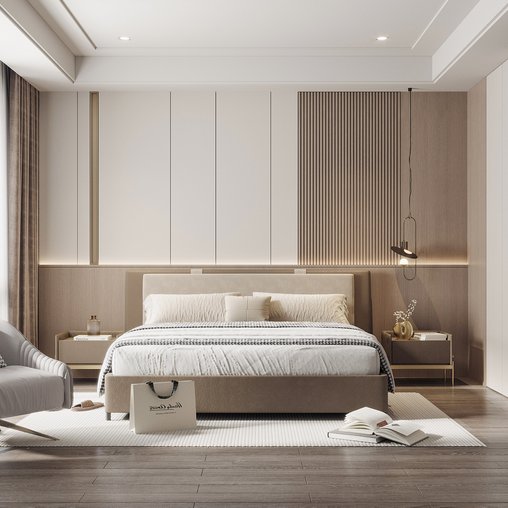 Modern bedroom