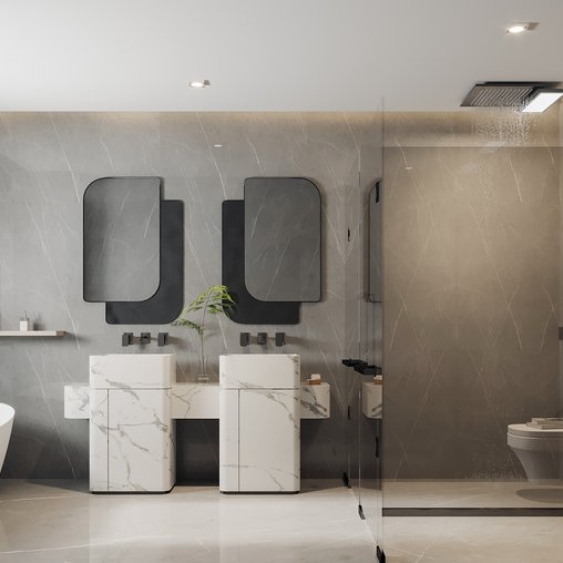 Modern bathroom