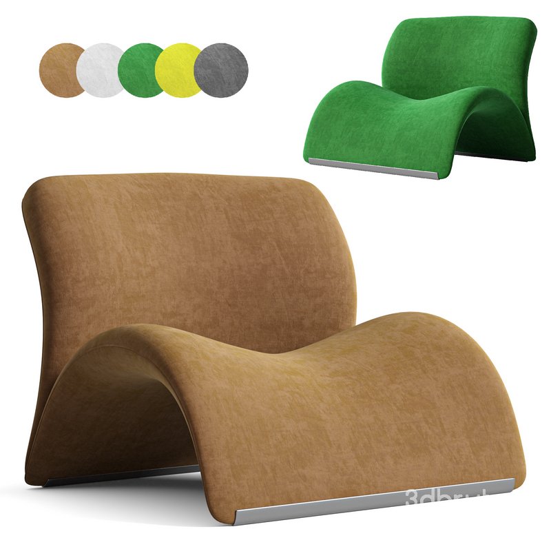 Modern Nordic Sweet Lip Lounge Chair