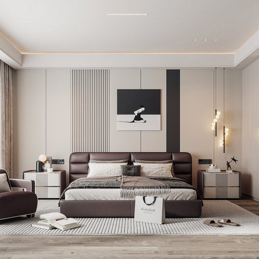 Modern bedroom