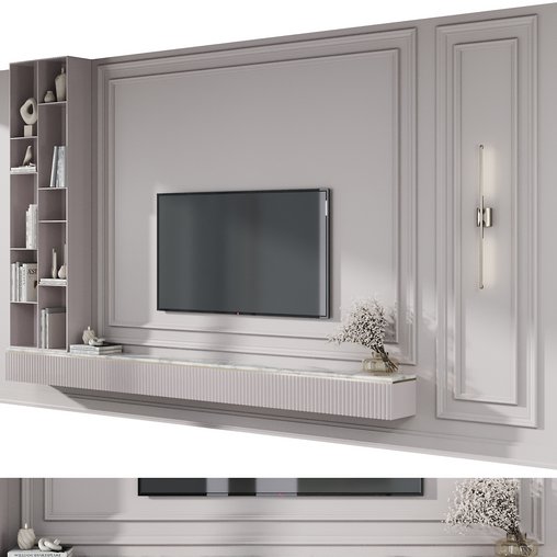 TV wall decor set8