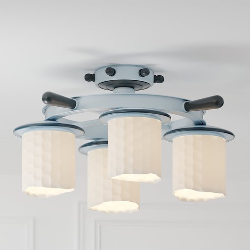 Round Rudder Children Ceiling Chandelier