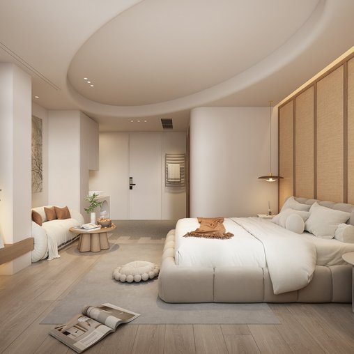 Modern bedroom