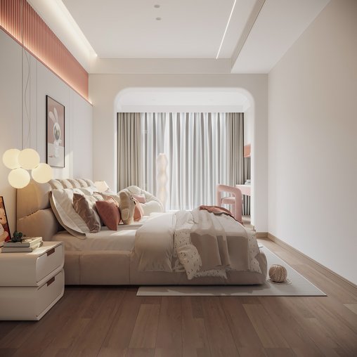 Modern bedroom