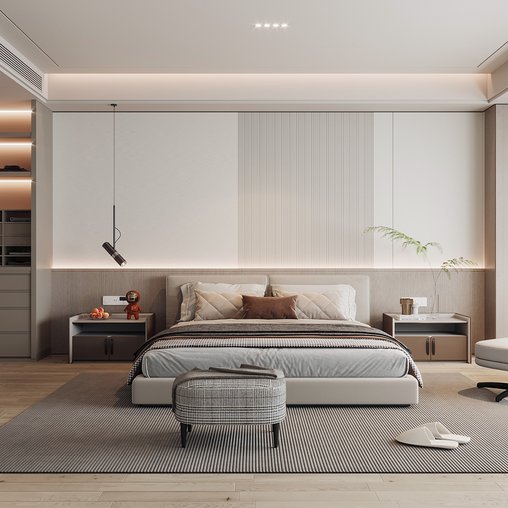 Modern bedroom