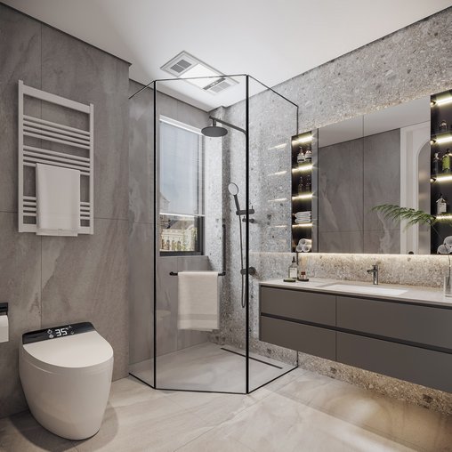 Modern bathroom