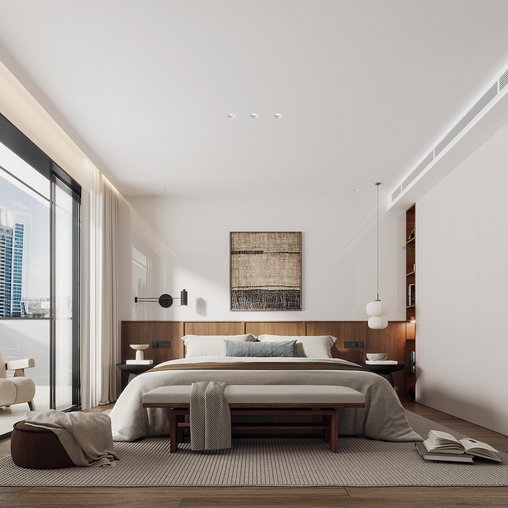 Modern bedroom