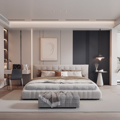 Modern bedroom