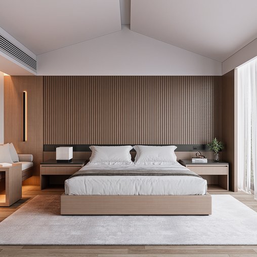 Modern bedroom