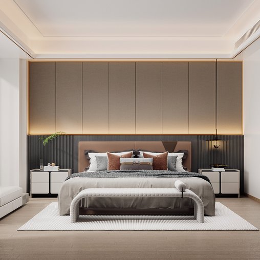 Modern bedroom