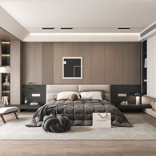 Modern bedroom