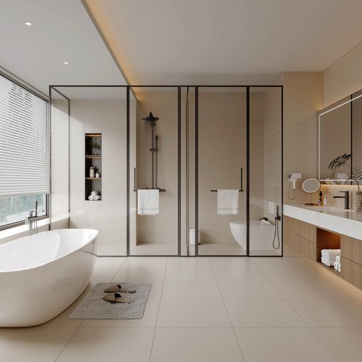 Modern bathroom