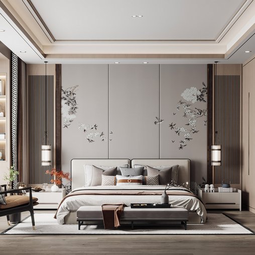 Modern bedroom