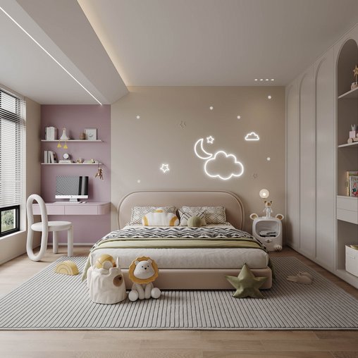 Modern bedroom