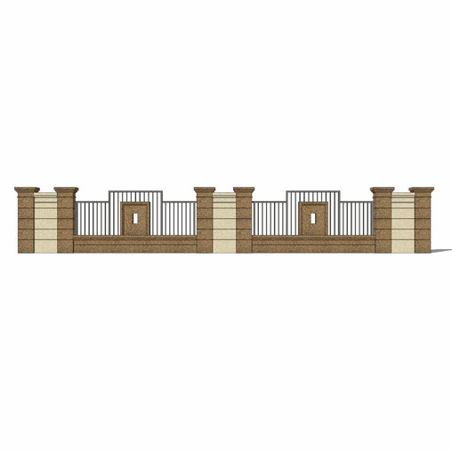 Wall fence