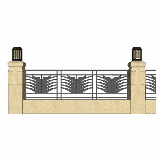 Wall fence