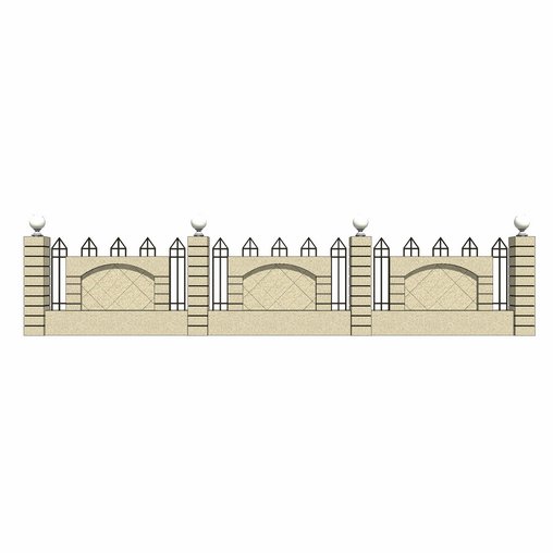 Wall fence