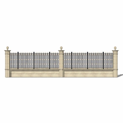 Wall fence