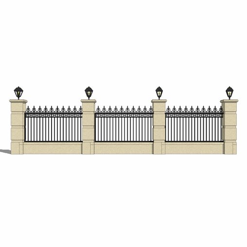 Wall fence