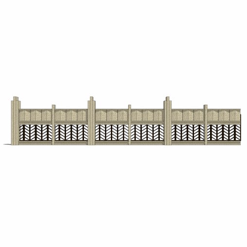 Wall fence