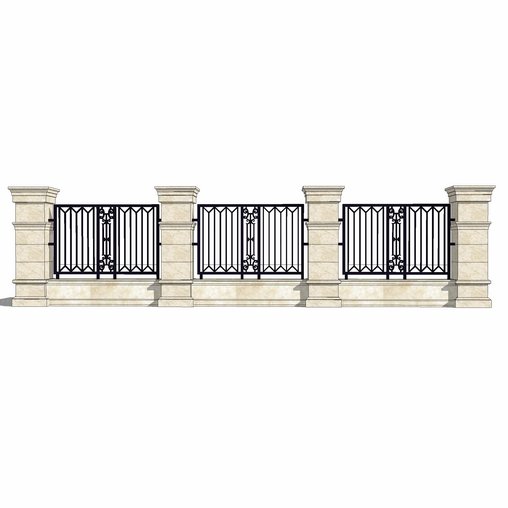 Wall fence