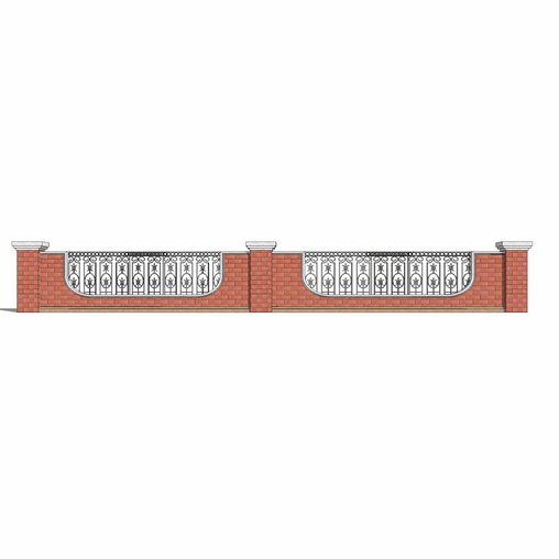 Wall fence