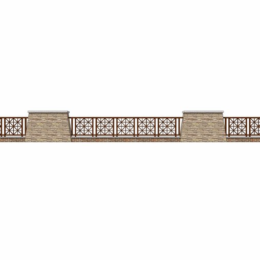 Wall fence