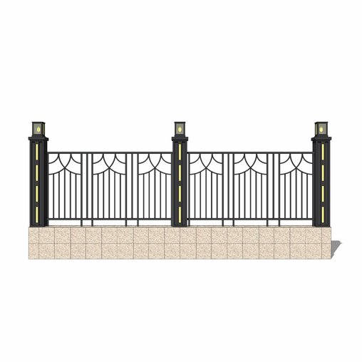 Wall fence