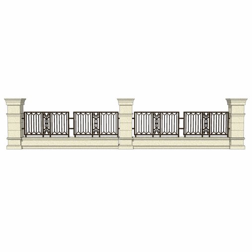 Wall fence
