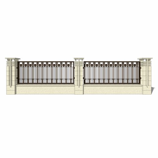 Wall fence