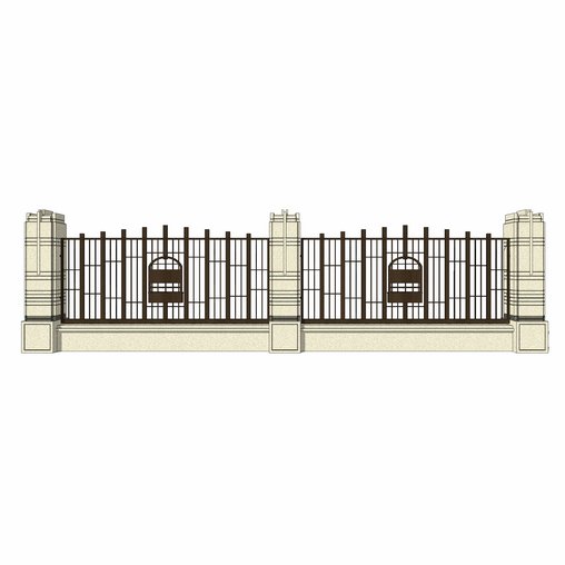 Wall fence