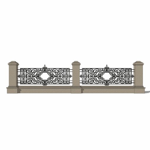 Wall fence