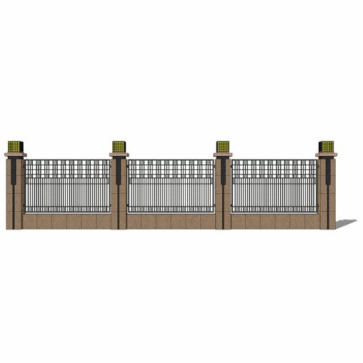 Wall fence